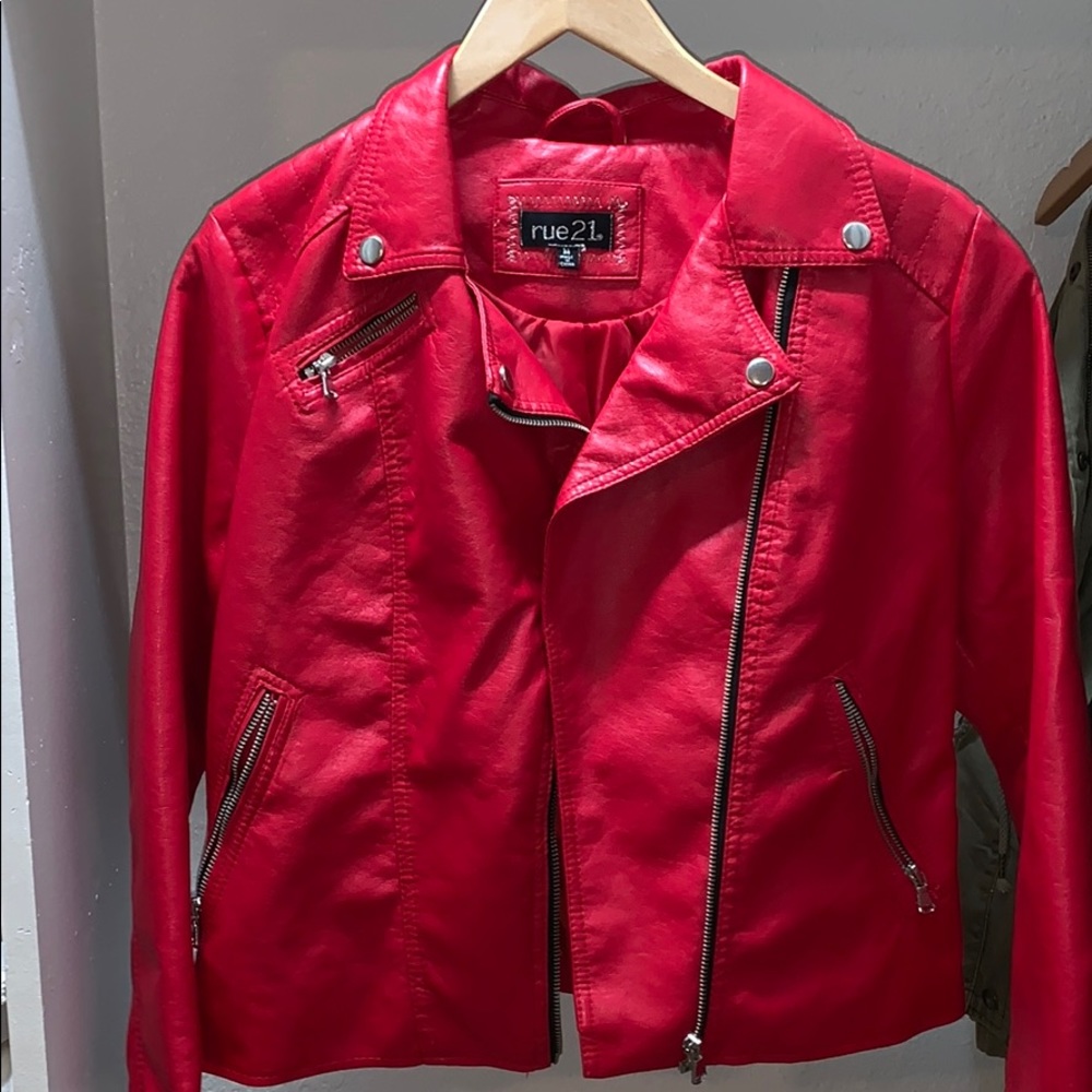 Red Leather Jacket